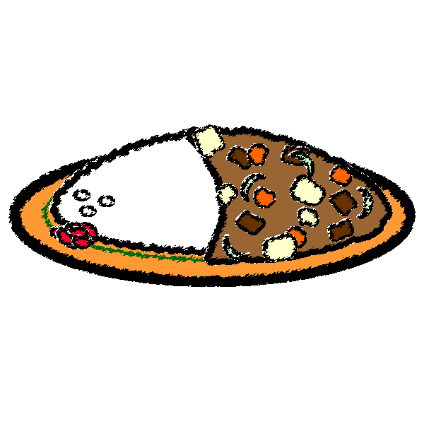 最新カレー イラスト かわいい かわいい動物画像