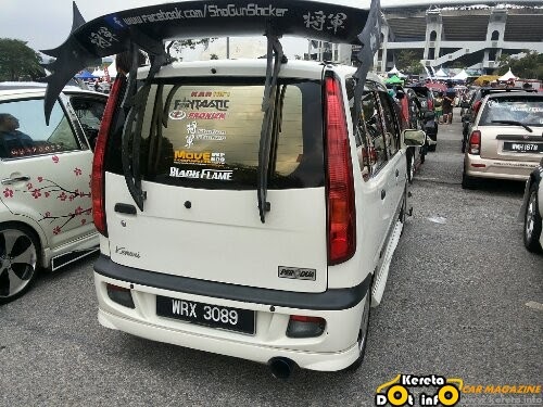 Perodua Kenari Tail Lamp - Contoh Box