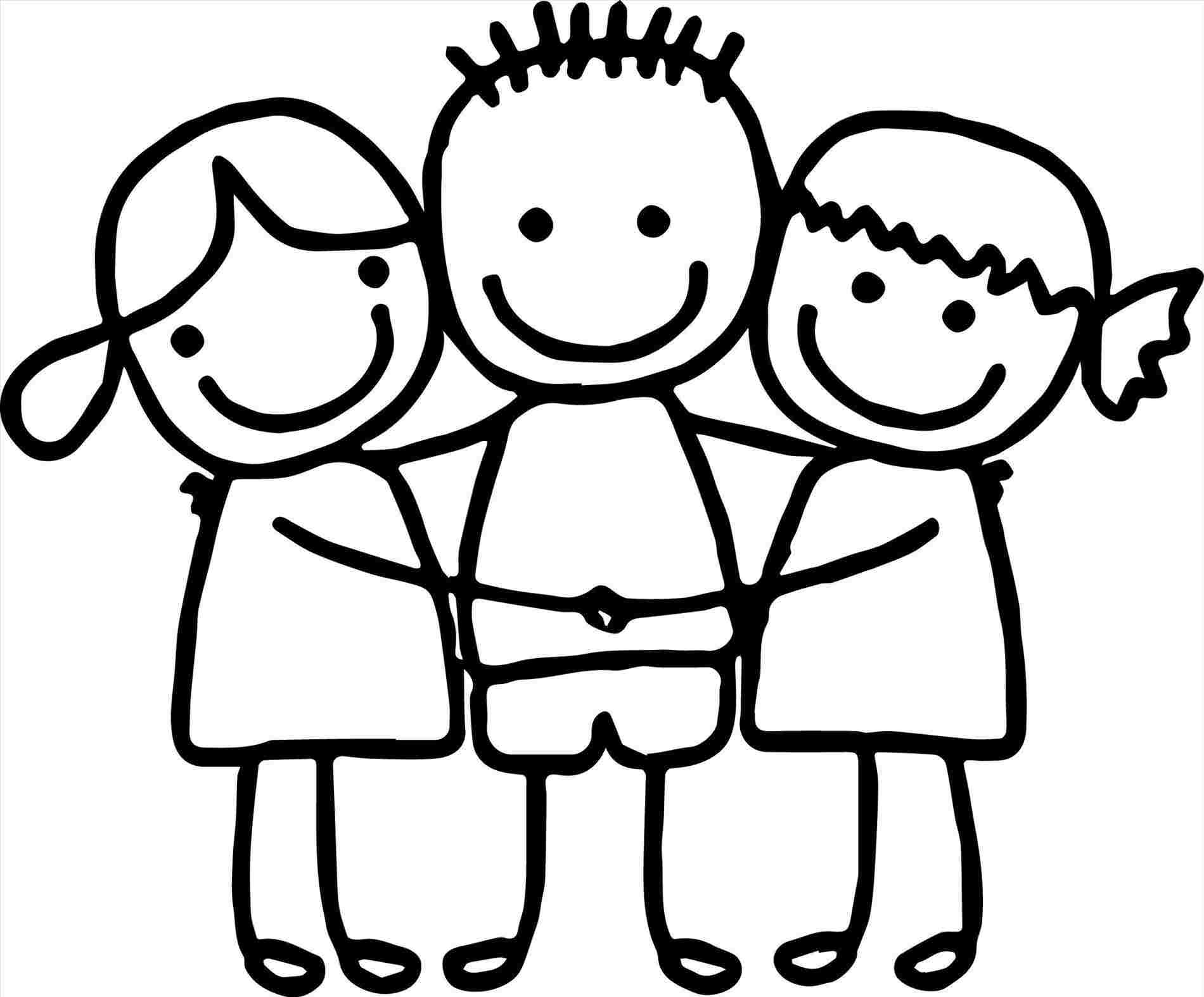 Orasnap Best Friends Drawing Easy Boy And Girl