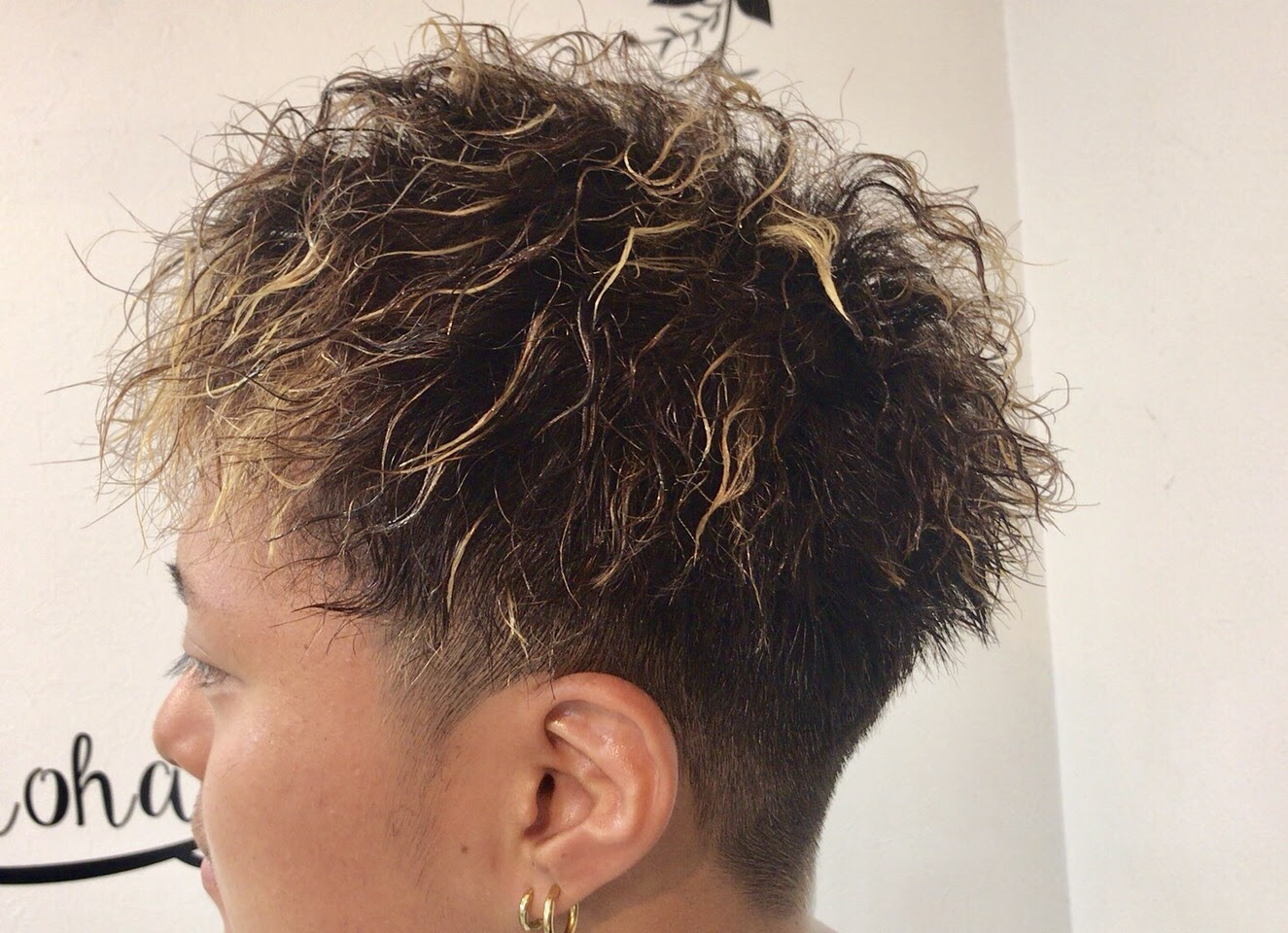 おかしいです メンズ パーマ ベリーショート 最高のヘアスタイル画像