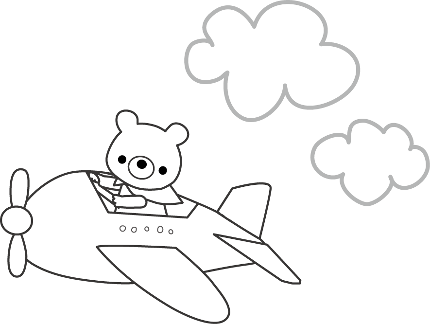 飛行機 イラスト 無料 飛行機 イラスト 無料 白黒