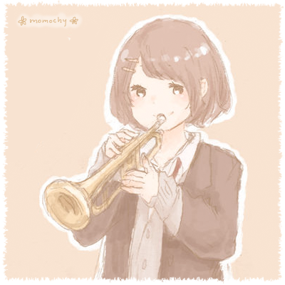 コレクション かわいい トランペット 吹く イラスト たつく