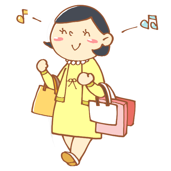 上買い物 イラスト フリー かわいいディズニー画像