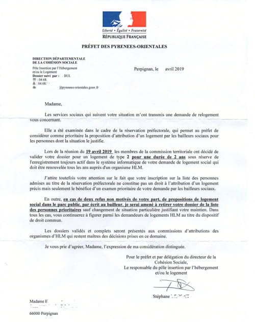 Lettre Explicative Prefecture Etudiant Redoublement