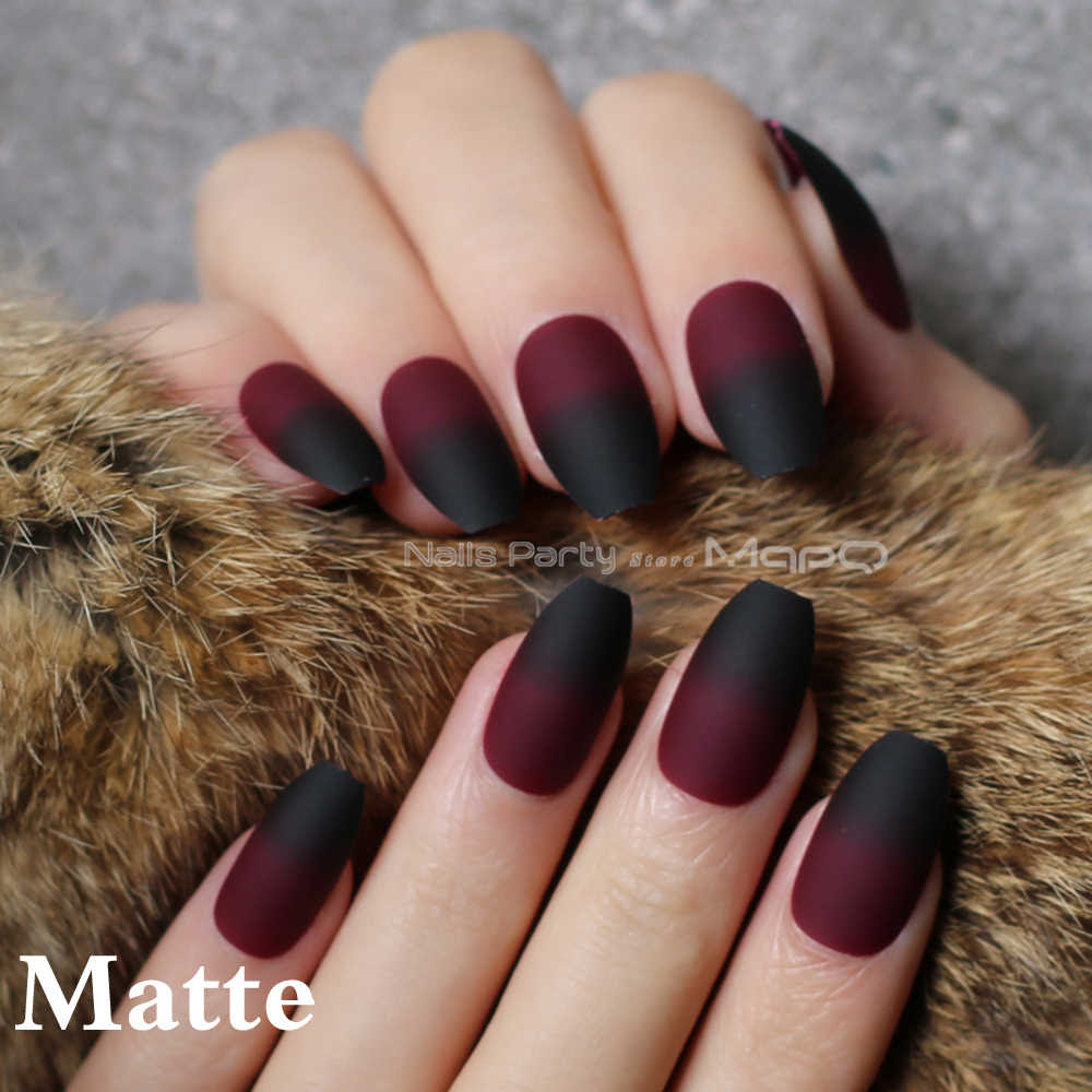 Matte Vs Glossy Acrylic Nails Matte
