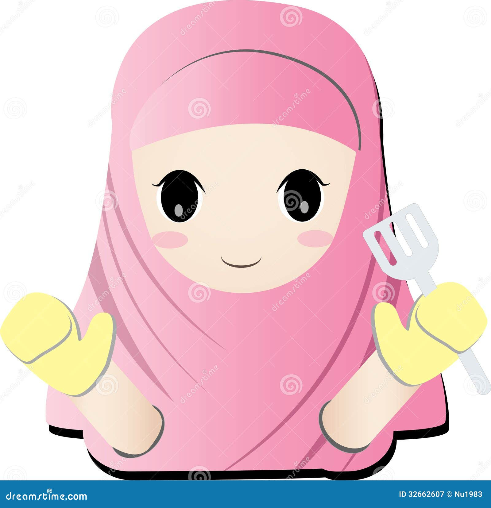 Free Hijab Logo Design Mom Hijab