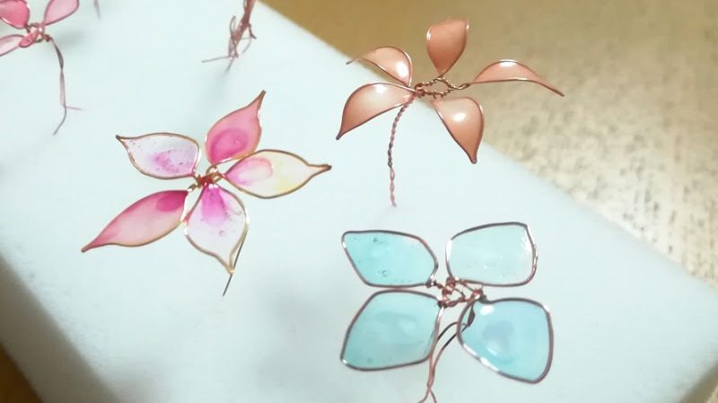 ぜいたくワイヤー クラフト 花 作り方 最高の花の画像