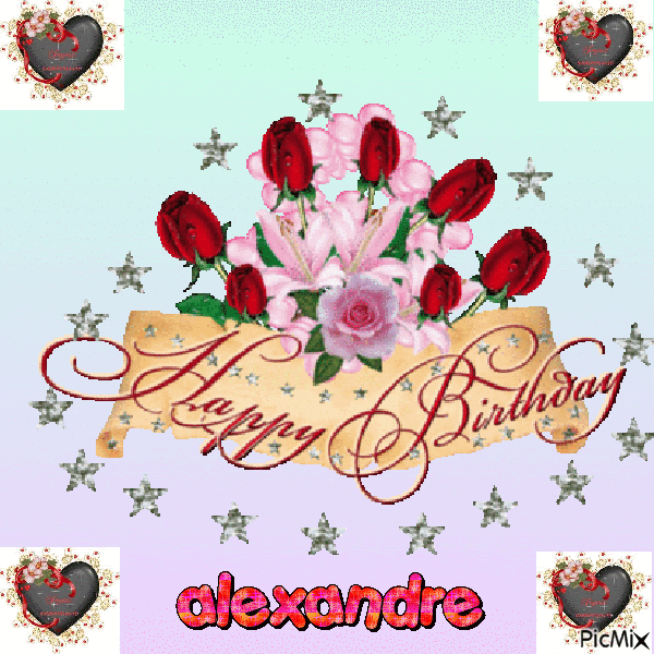 Jppngmuryoqr14v 100以上 Joyeux Anniversaire Alexandre Joyeux Anniversaire Alexandre Gratuit