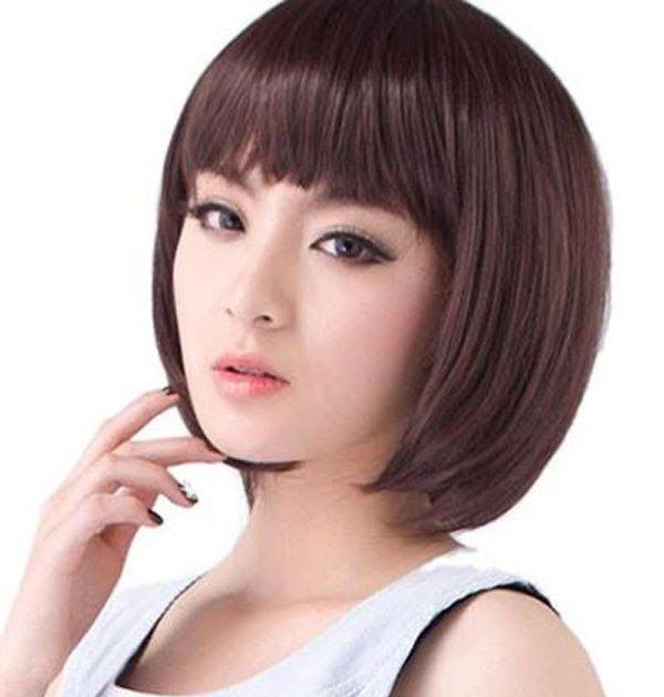 51 Model  Rambut  Bob Fringe  Yang Modis 