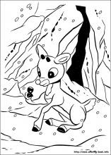 Free printable rudolph coloring pages. Rudolph The Red Nosed Reindeer Coloring Pages On Coloring Book Info
