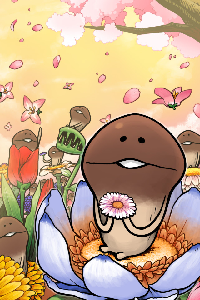 上なめこ 壁紙 最高の花の画像