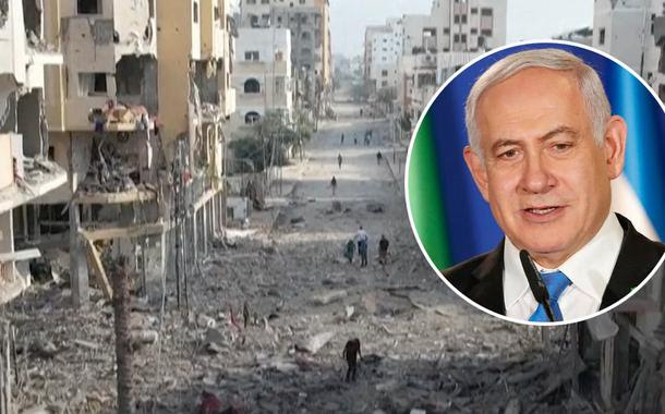 Netanyahu compara seu genocídio ao 11 de setembro e diz que George W. Bush não foi questionado quando destruiu o mundo árabe