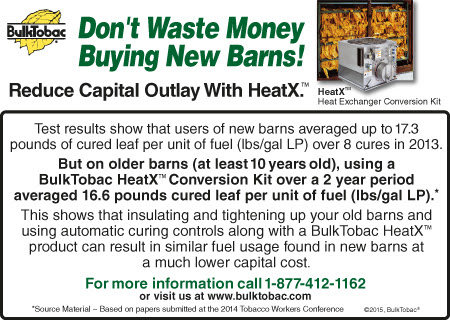 Reduce capital outlay on curing with HeatX.