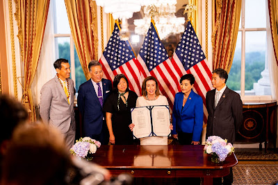 “Spearheaded by Congresswoman Grace Meng, this legislation will help share a richer, more complete telling of our nation’s history — celebrating the cultural vibrancy of our AAPI communities and recognizing their essential role in the American story.”