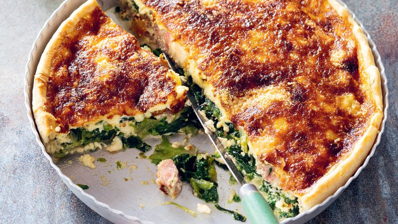 Quiche rustique à la feuille de chêne