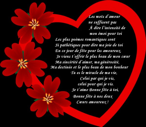 Romantic Love Quotes Poème Damour Tres Romantique