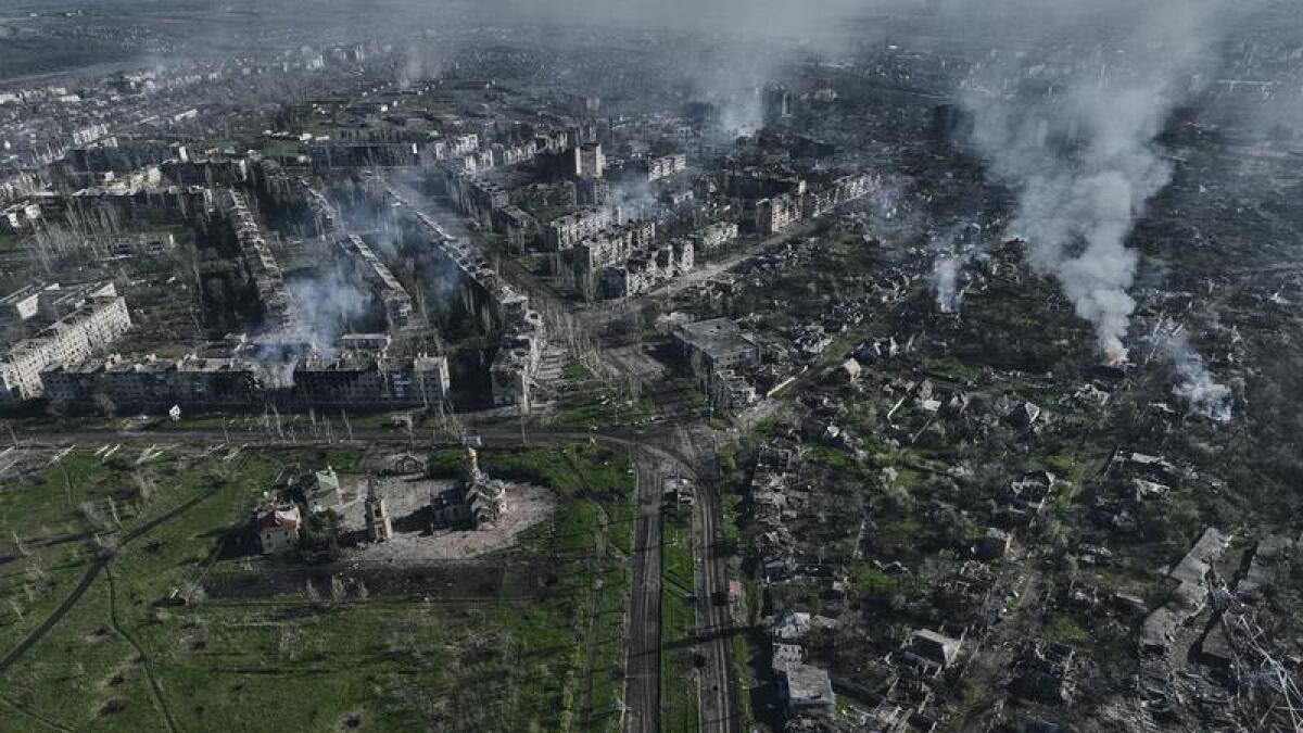 Supposed photo of damage in Russia after Ukraine attack.