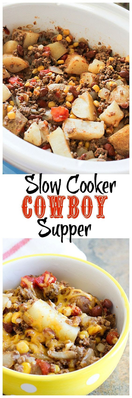 Slow Cooker Cowboy Supper