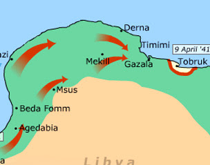 Among the men who fought on iwo jima, uncommon valor was a common virtue. Bbc History World Wars Animated Map The North African Campaign