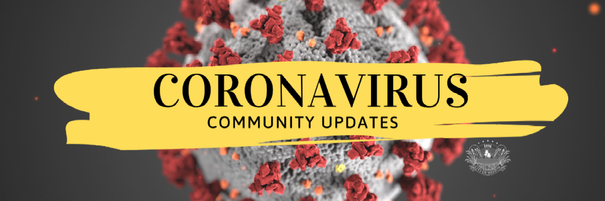 Coronavirus Community Update Banner