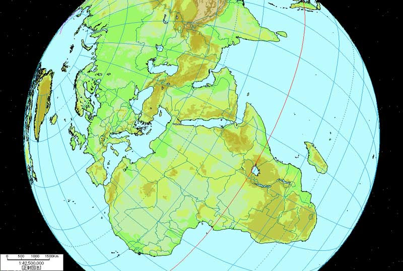 Japan Image 世界地図 フリー 日本中心