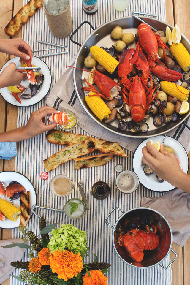 This will help relax the clams and make it. Maine Lobster Boil Honestlyyum