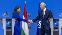 NATO Secretary General discusses Sweden’s accession, support to Ukraine with President of Hungary