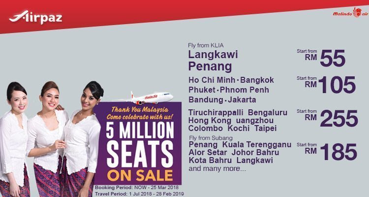 The latest tweets from malindo air (@malindoair). Malindo Air Promotion Birthday Deal Airpaz Blog