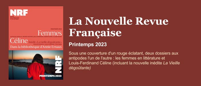 Bandeau La Nouvelle Revue Française