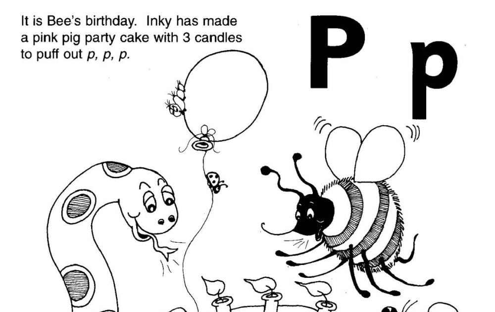 jolly phonics letter p colouring sheets barry morrises