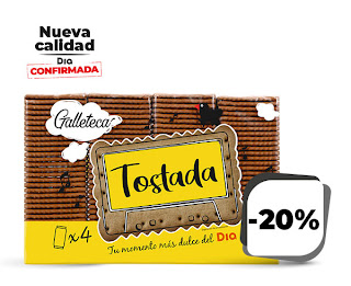 Galletas Tostada, Dia Galleteca 800 g