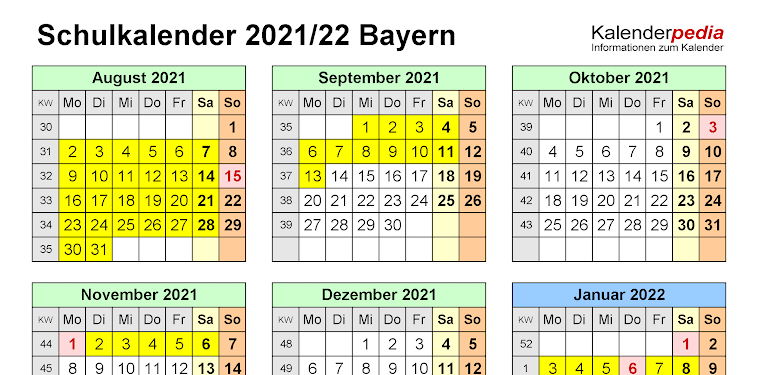 Kalenderpedia 2021 Bayern Pdf Kalenderpedia 2021 Bayern Mit Ferien Excel Kalender 2021 Agenda En Schema Sjablonen Voor Downloadtoggle Submenu The Best Art