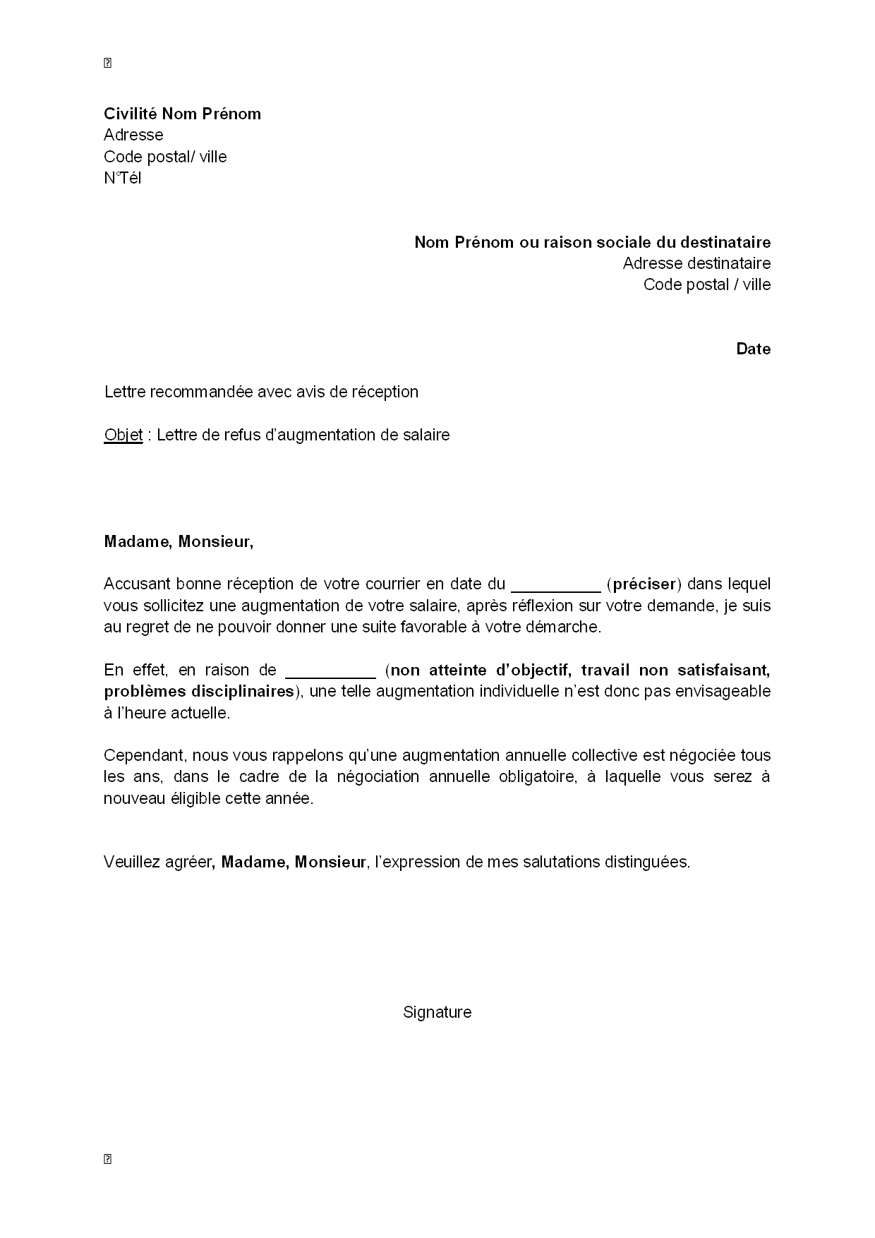 Lettre De Motivation Avancement De Grade Fonction Publique 
