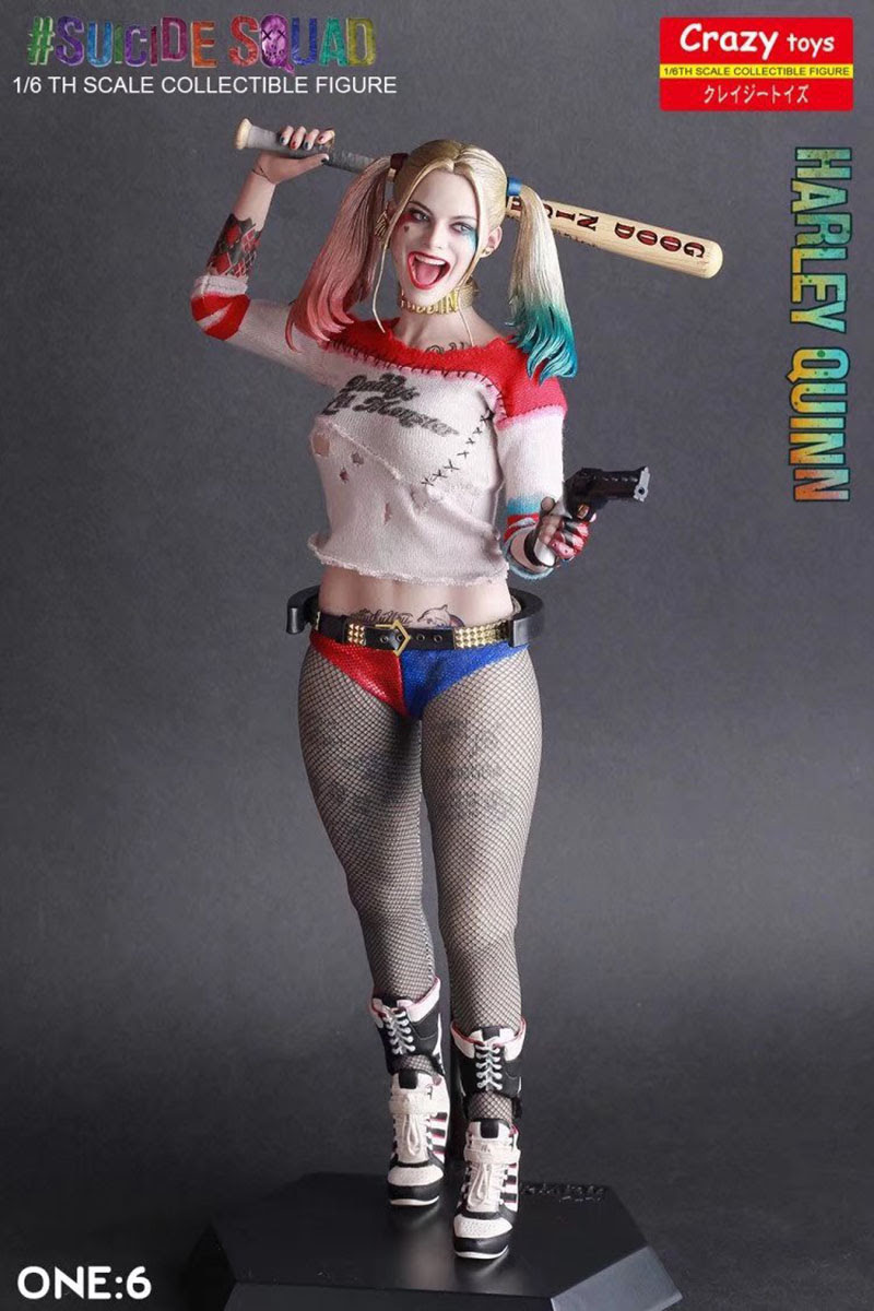Jun 16, 2021 · esta imagen nos recuerda al estilo de el escuadrón suicida, la producción de dc comics protagonizada por harley quinn, entre otras. 28cm Crazy Toys Dc Suicide Squad Harley Quinn With Clothes Action Figure Pvc Doll Anime Collectible Model Toys Decoration Gifts Action Toy Figures Aliexpress