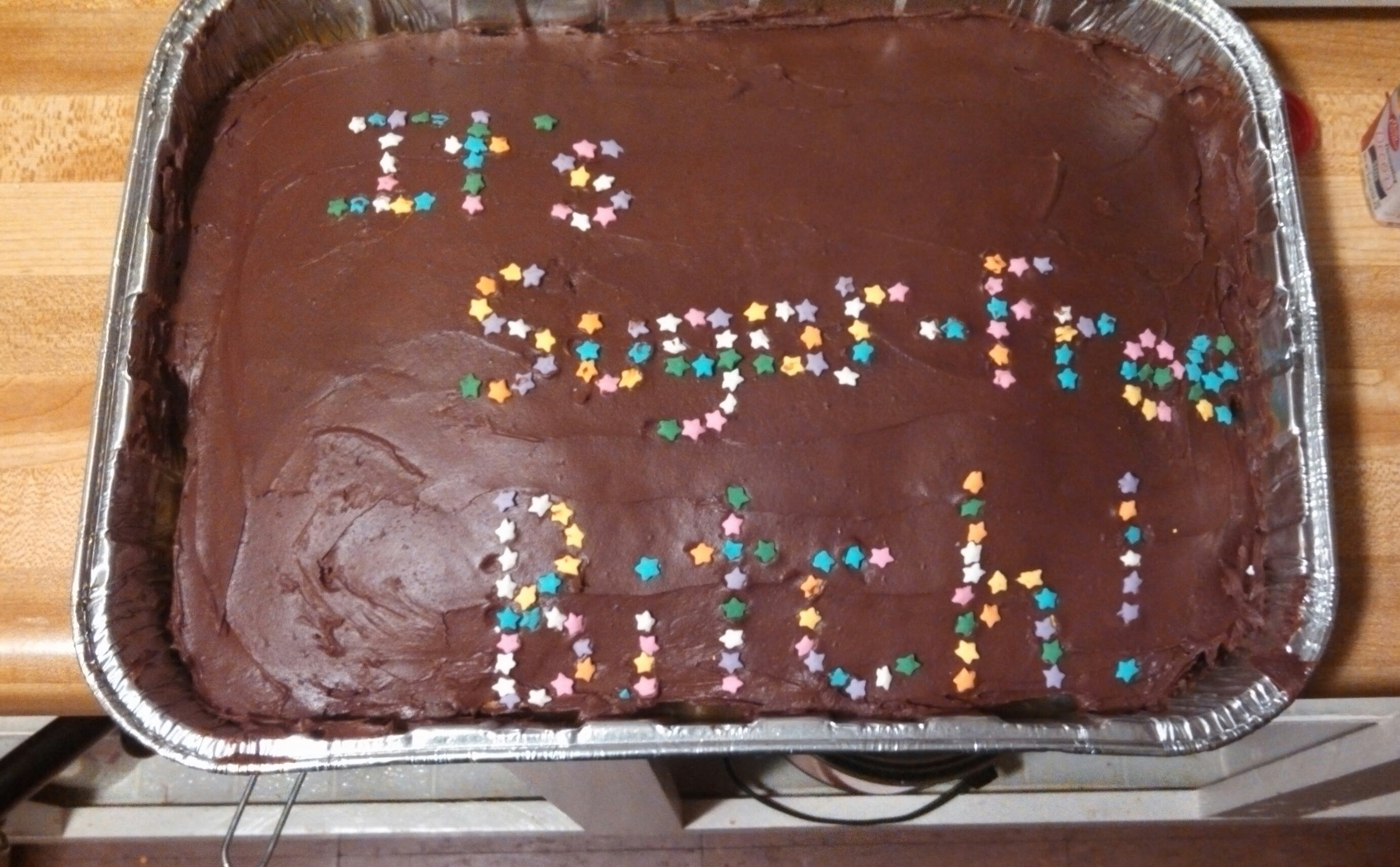 Best 25 22nd birthday cakes ideas on pinterest. My Coworker Was Recently Diagnosed As Diabetic And Was Bummed That He Couldn T Have A Birthday Cake I Found Sugar Free Cake Mix And Made This For Him As A Surprise Pics