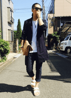 75 メンズ 白 サンダル 人気のヘアスタイル