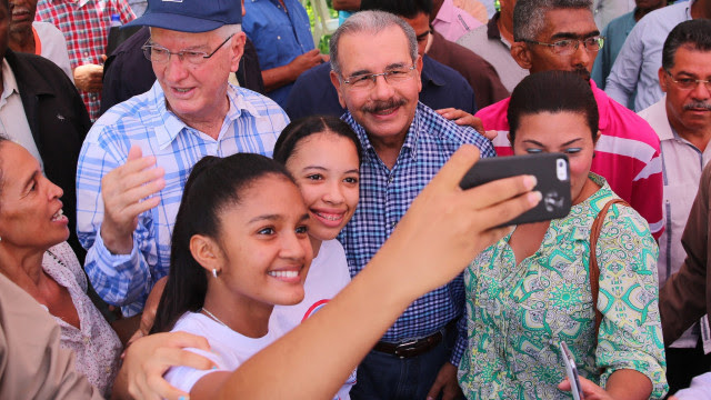 Danolo Medina en selfie