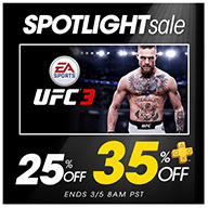 EA Sports - UFC 3 Spotlight Sale