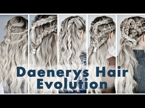 Daenerys targaryen, mirri maz duur scene inspired hair. Download The Evolution Of Daenerys Targaryen Hairstyles On Game Of Thrones How To Do All Of Her Braids Youtube Youtube Thumbnail Create Youtube