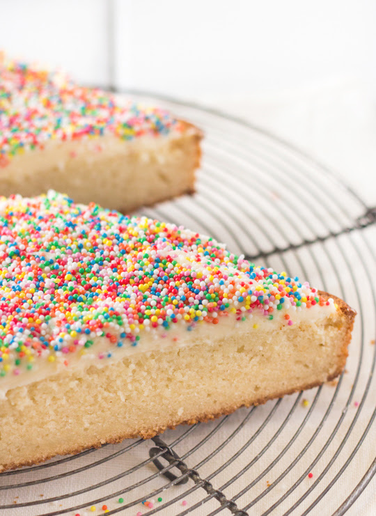 Giant Fairy Bread Cake