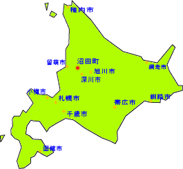 美しい花の画像 トップ100 北海道 地図 イラスト