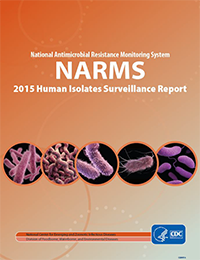 cover page for NARMS 2015 report