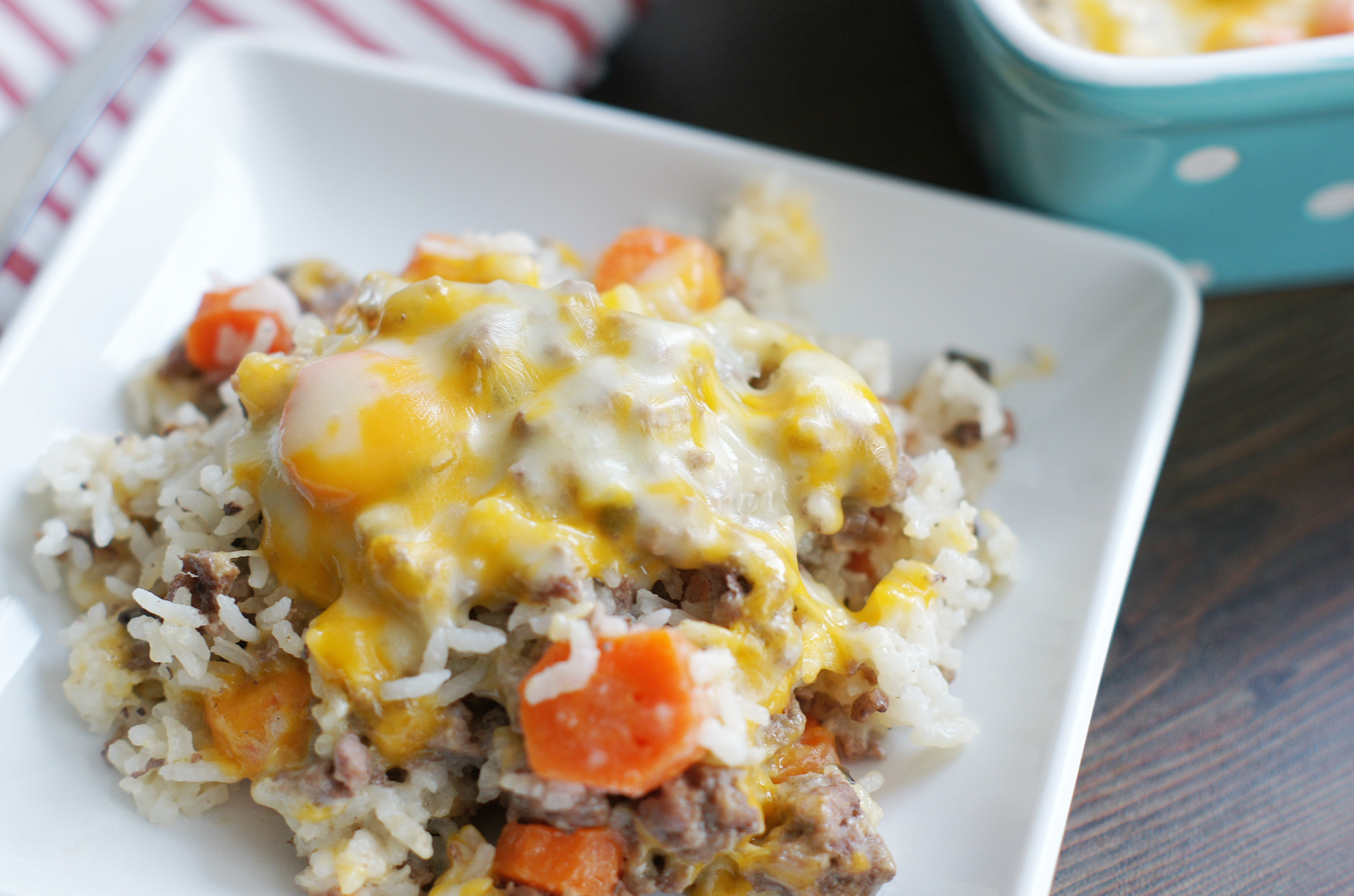 Hamburger Rice Cream Of Mushroom Casserole - All Mushroom Info