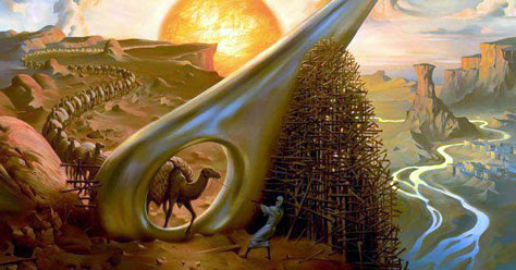 What 'camel through the eye of the needle' means. Camel Needle Passage D2jsp Topic