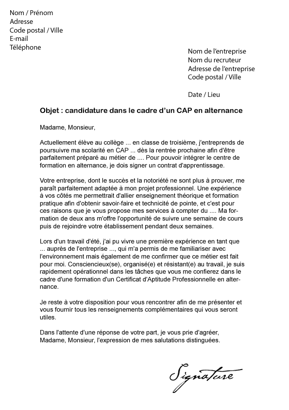 Lettre De Motivation Gestionnaire Conseil Assurance 
