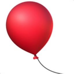 The 1956 french film the red balloon is a wonderful introduction to foreign films for kids. Balloon Emoji U 1f388
