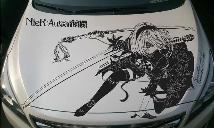アニメ ステッカー 車 ベストアニメ画像
