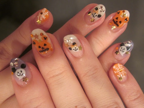ディズニー画像ランド トップ100 ハロウィン ディズニー ネイル