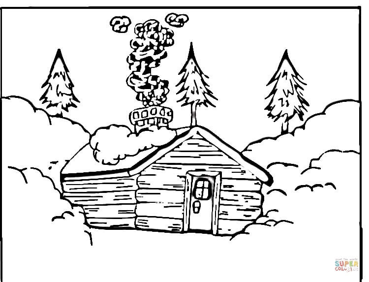 Promoting your brand with visuals on social media is more than just sharing the right text or photos. Log Cabin Coloring Page Free Printable Coloring Pages