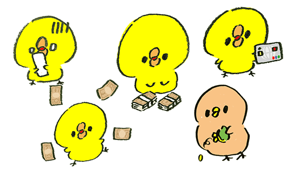 お金 イラスト かわいい